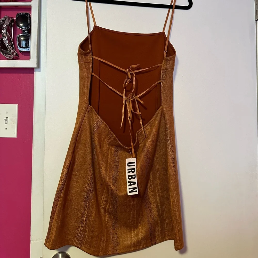 Crocodile Mini Dress - Picture 2 of 4